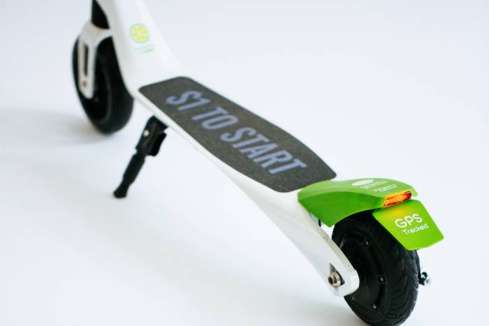 Lime-S electric scooter