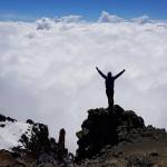 Steve Plain atop Mt. Everest