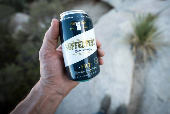 Sufferfest FKT Pale Ale electrolyte beer