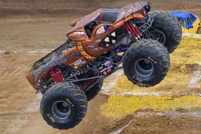 Brutus monster truck designed by Jason Becker