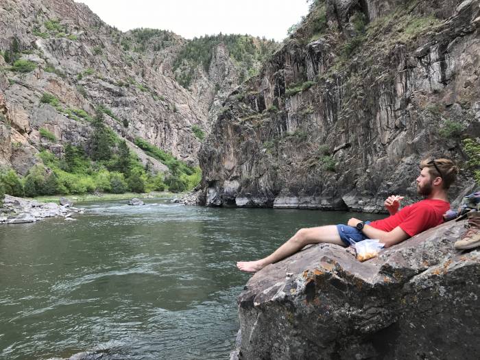 picnic at Black Canyon of the Gunnison