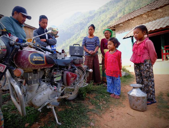 MSR SE200 clean water in Nepal
