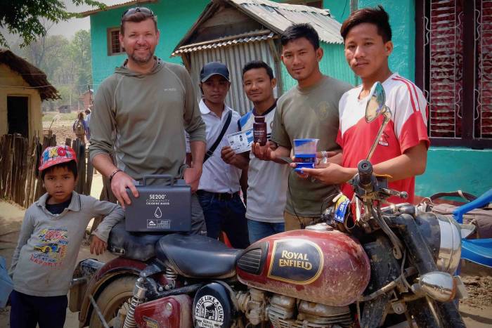 MSR SE200 clean water in Nepal