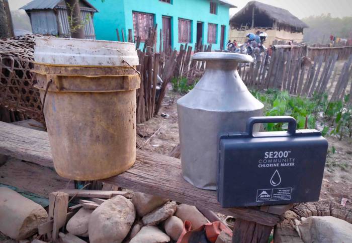 MSR SE200 clean water in Nepal