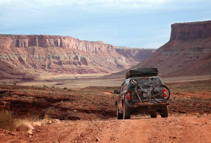 Rooftop tent driving performance