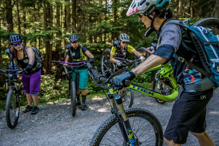 mountain biking instruction