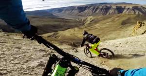 MTB on Mars? Otherworldly Arctic Circle Biking POV