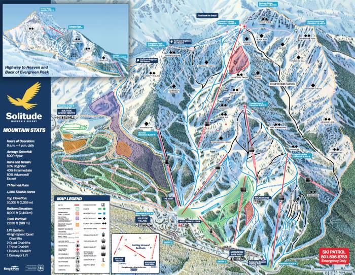 Alterra Moves to Acquire Utah 39 s - Solitude Trail Map 700x542