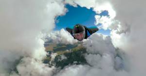 Watch: Wingsuit Flying Through ‘Cloud Caves’
