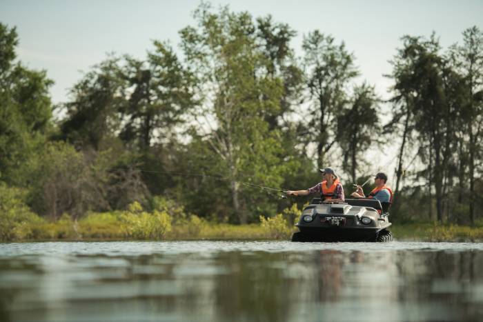 ARGO XTV on lake