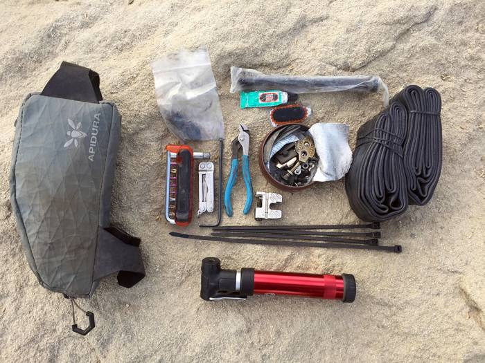 Bikepacking tools and hacks