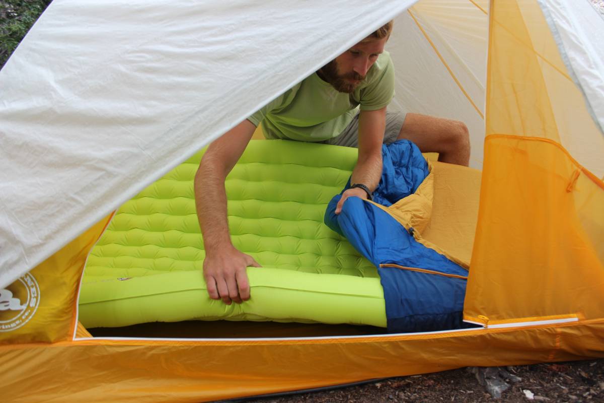 Big Agnes Double Sleeping Pad, Bag Review Cuddling in the Backcountry