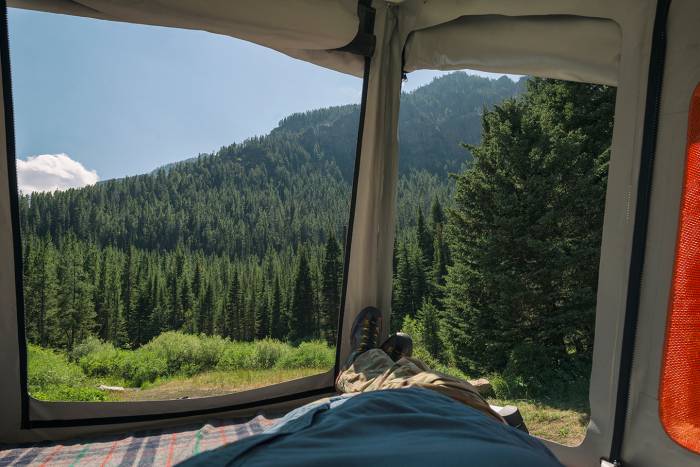 Go Fast Campers Platform Tent