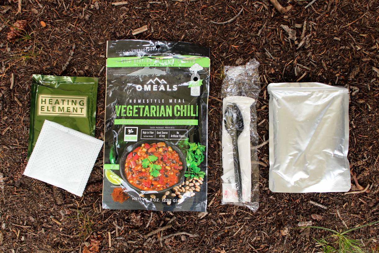 Omeals SelfHeating Backpacking Meal Review No Stove Needed