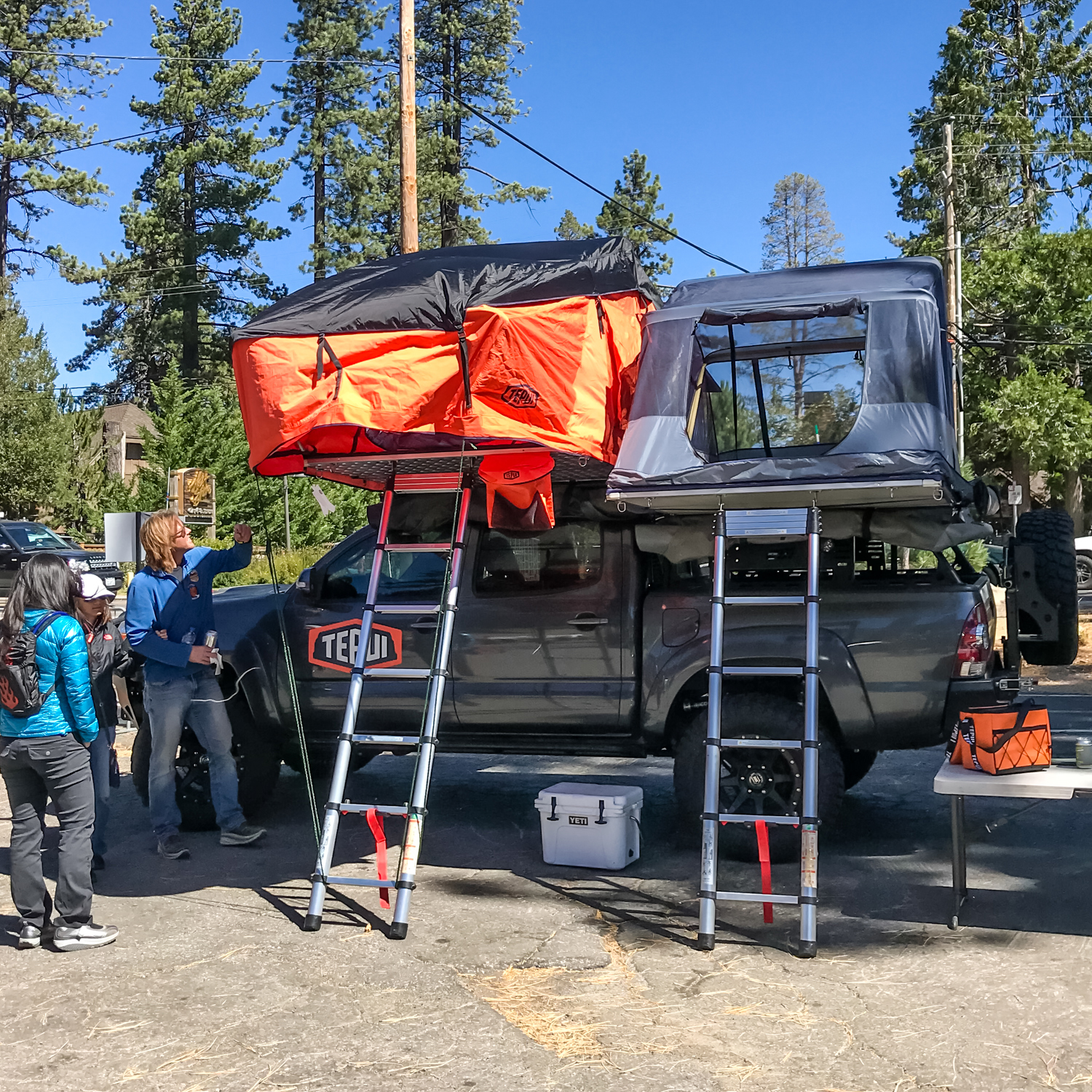 Toyota Tacoma with Tepui roof-top tent