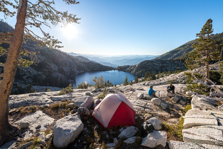 MSR Hubba Hubba NX2 Tent In Mountains