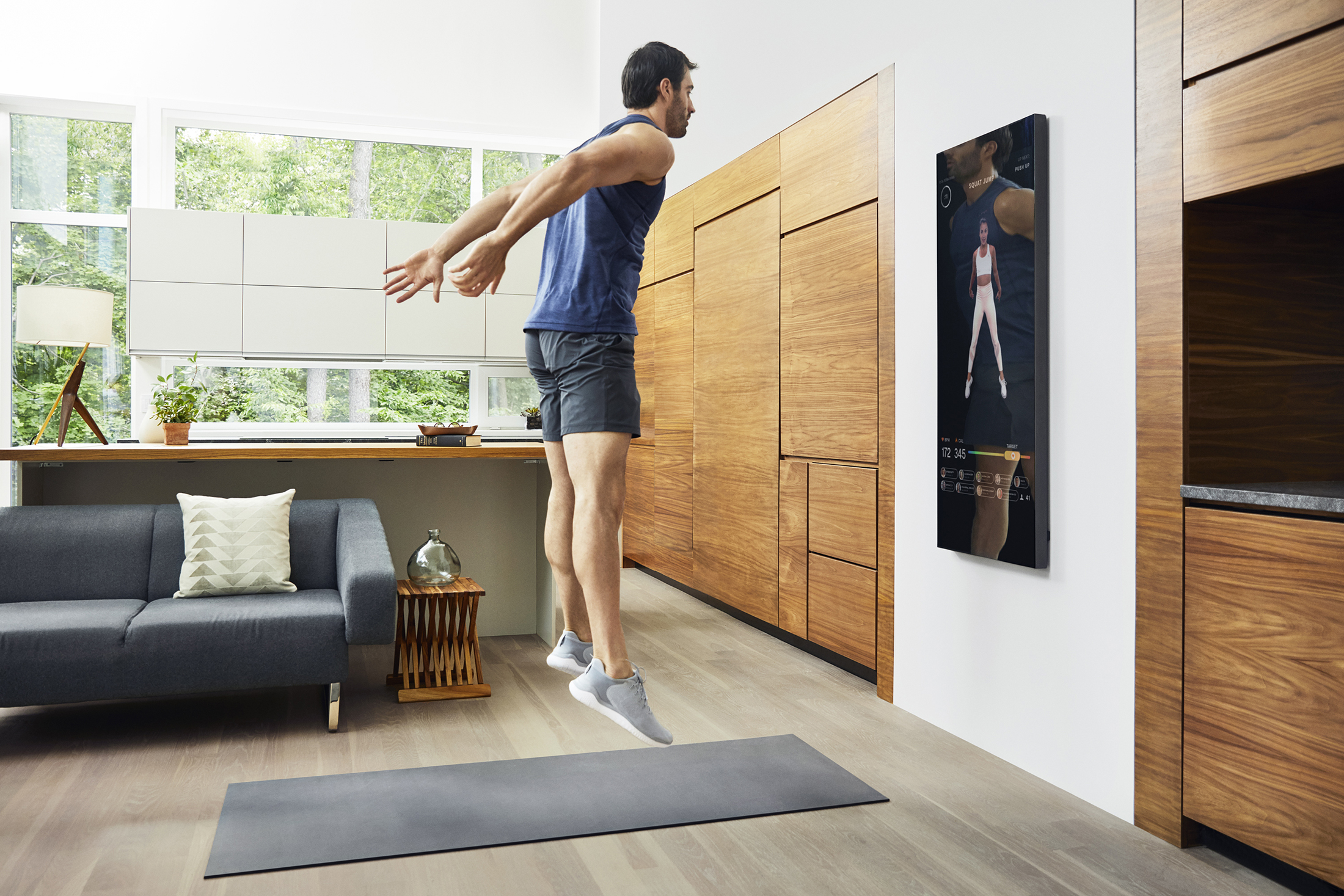 Mirror Home Fitness LCD