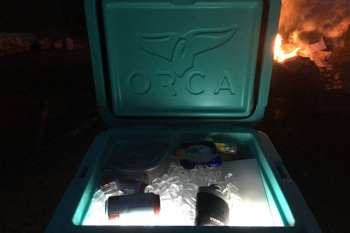 Bright Ice ORCA LiddUp Illuminated Cooler Review GearJunkie