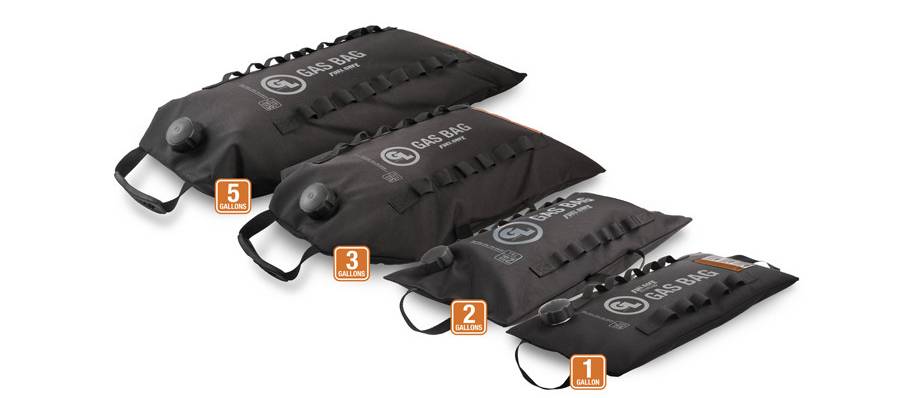 giant loop gas bags - adventure motorcycle gear