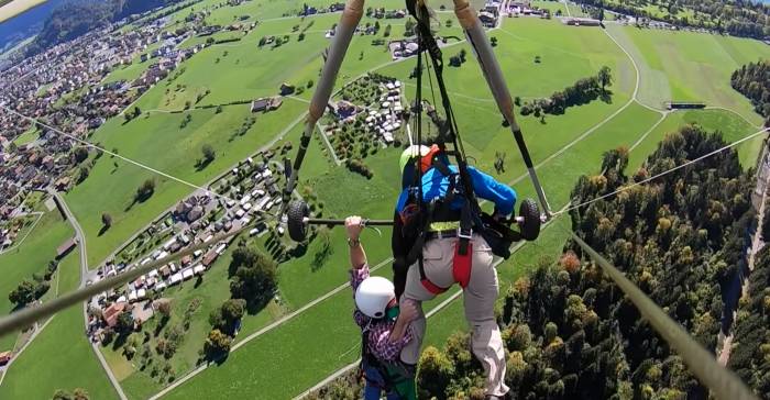 hang gliding accident