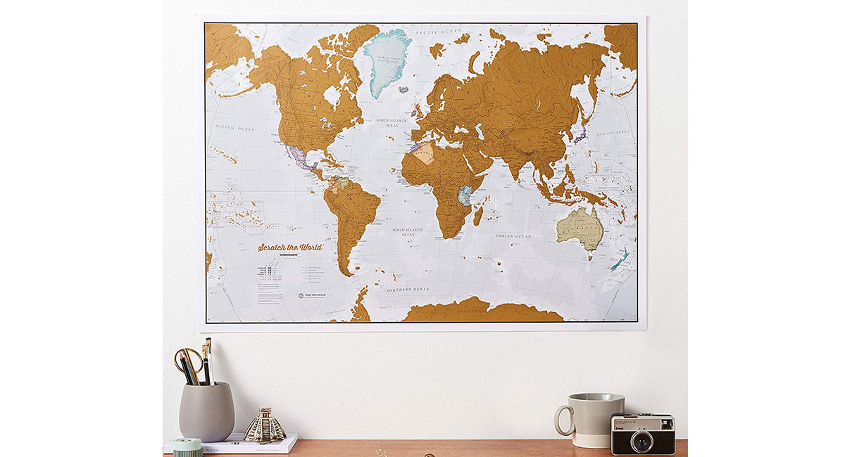 scratch Map - Gifts for Travelers