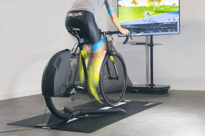 ‘Rocking’ Bike Trainer: Bkool Smart Air Tilts to Your Workout