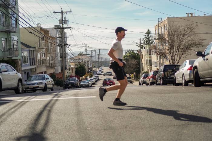 Rickey Gates Runs all of San Francisco Streets
