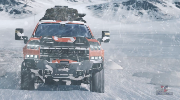 Chevrolet Silverado ZH2 Hydrogen fuel cell truck