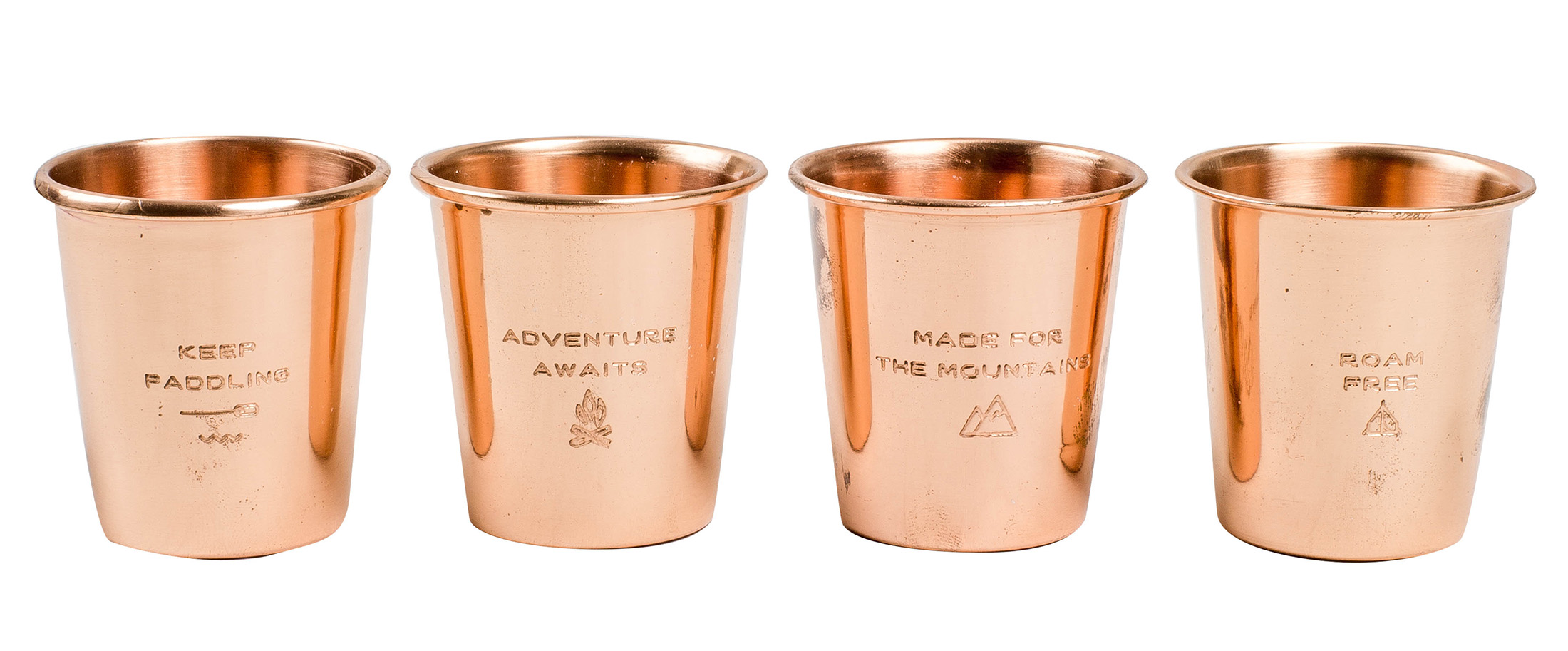 United By Blue copper shot glasses United By Blue copper shot glasses