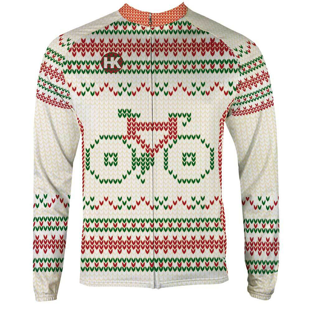 Hill Killer ugly Christmas sweater bike jersey