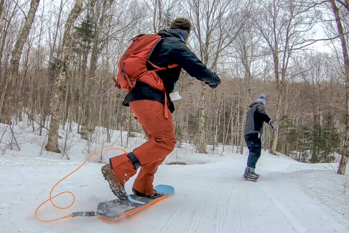 Mundo Trailboard Is a Skateboard for Snowy Trails