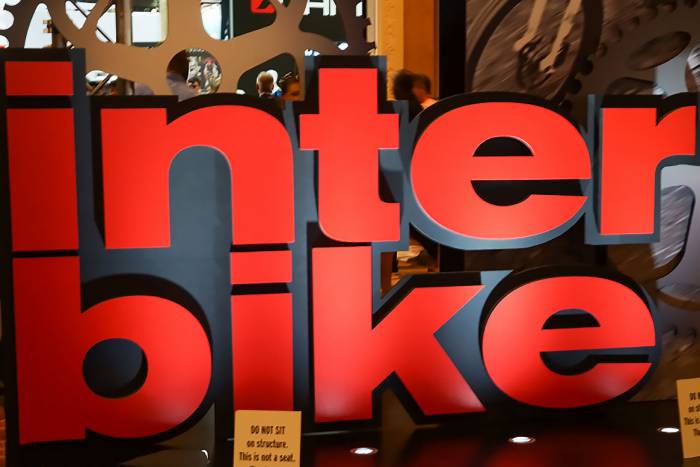 Interbike sign