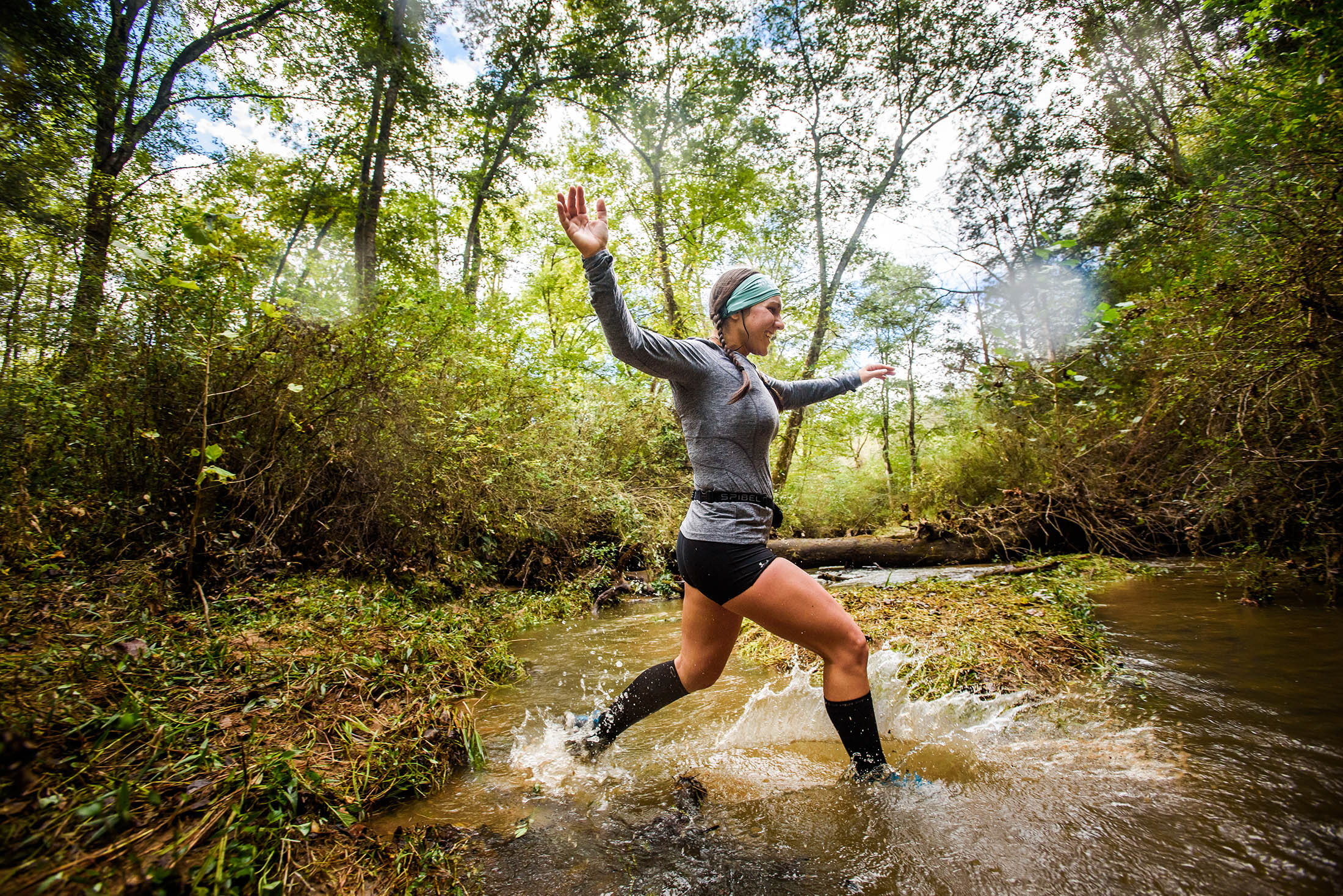 Spartan trail running