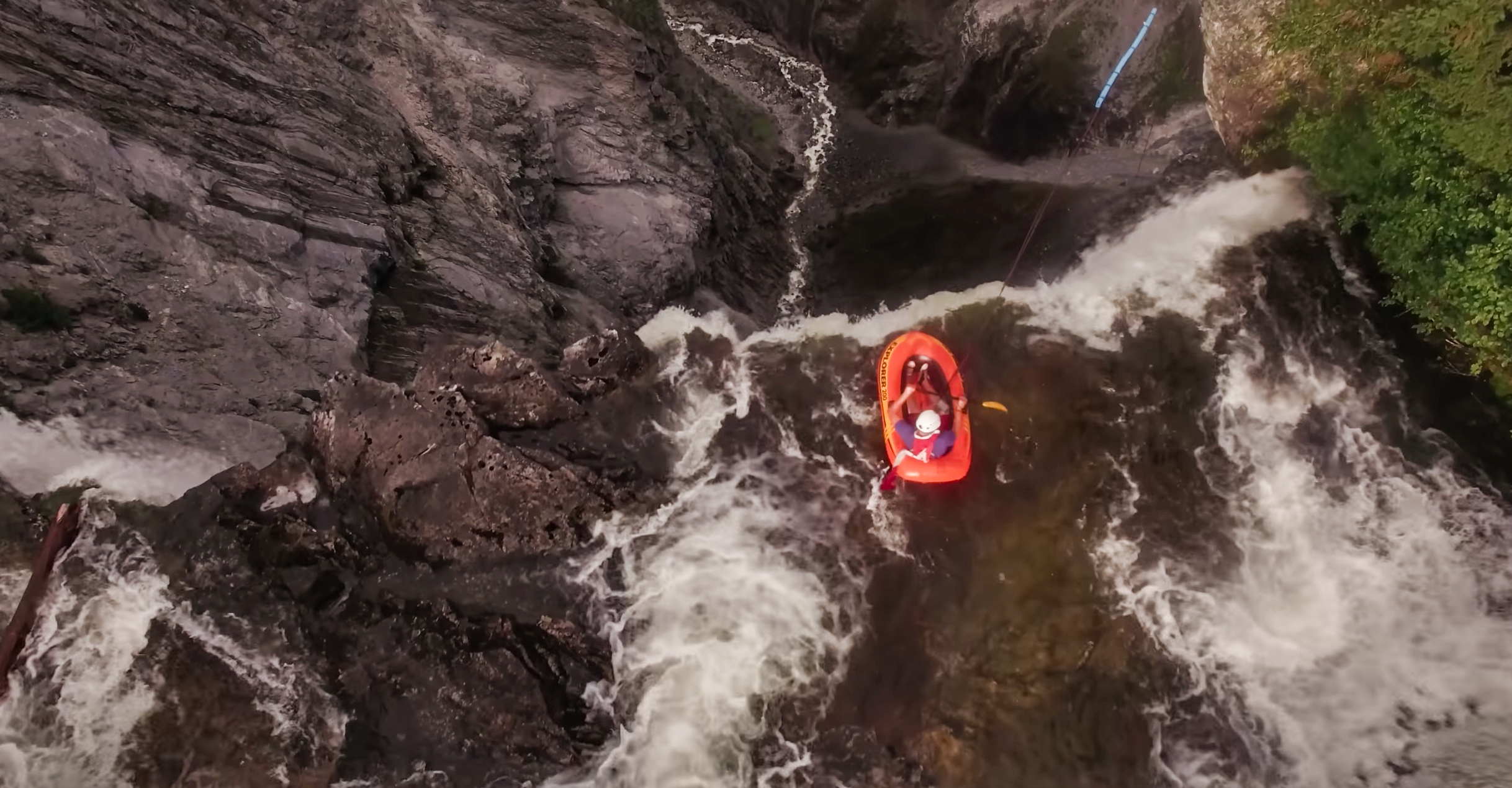 walmart raft waterfall