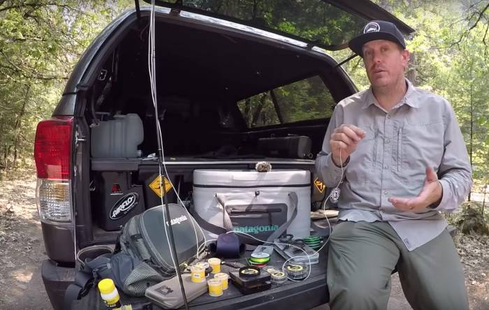 how to tie a nymph rig