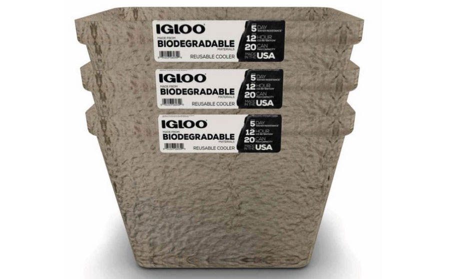 Igloo ReCool compostable cooler Igloo ReCool compostable cooler