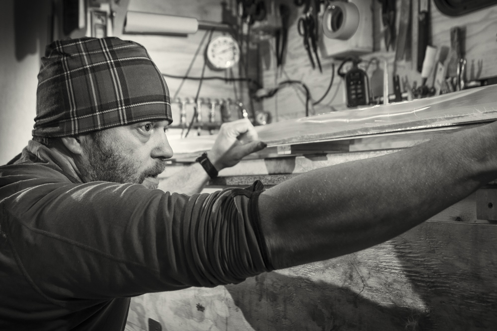 Lars Whitman of Silo Skis