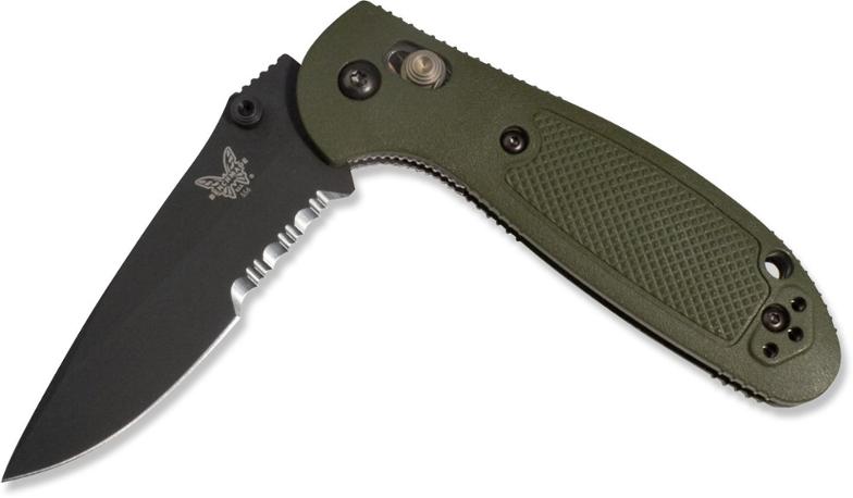 Benchmade 556S Mini-Griptilian Serrated Locking Knife Benchmade 556S Mini-Griptilian Serrated Locking Knife