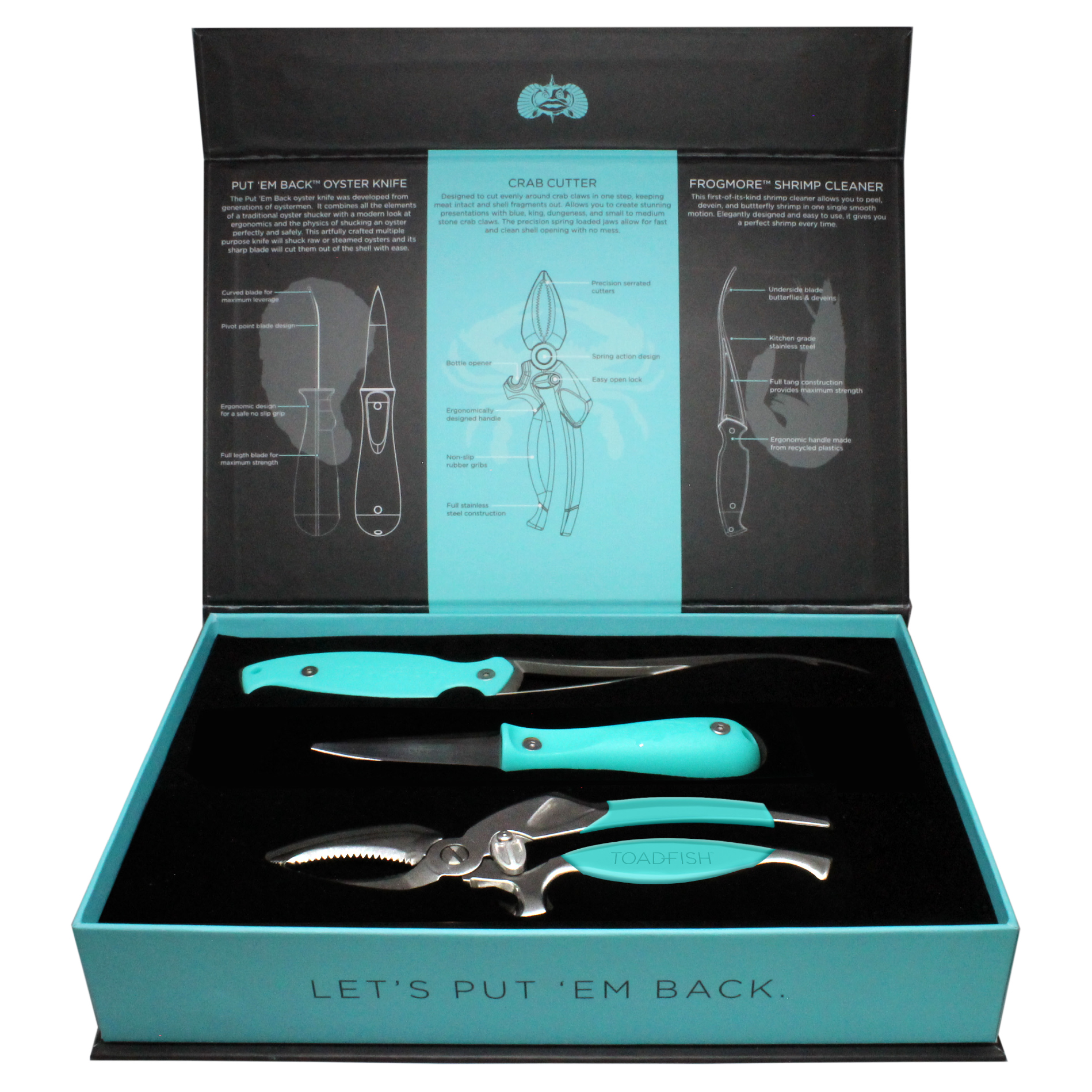 coastal outfitters toadfish shuck kit