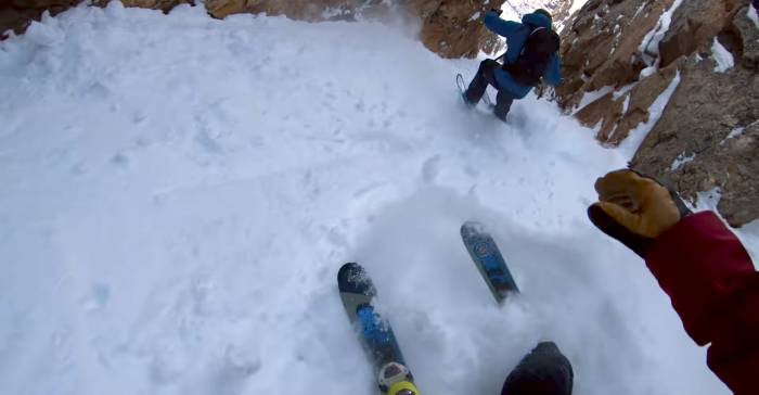 cody townsend terminal cancer couloir .chute