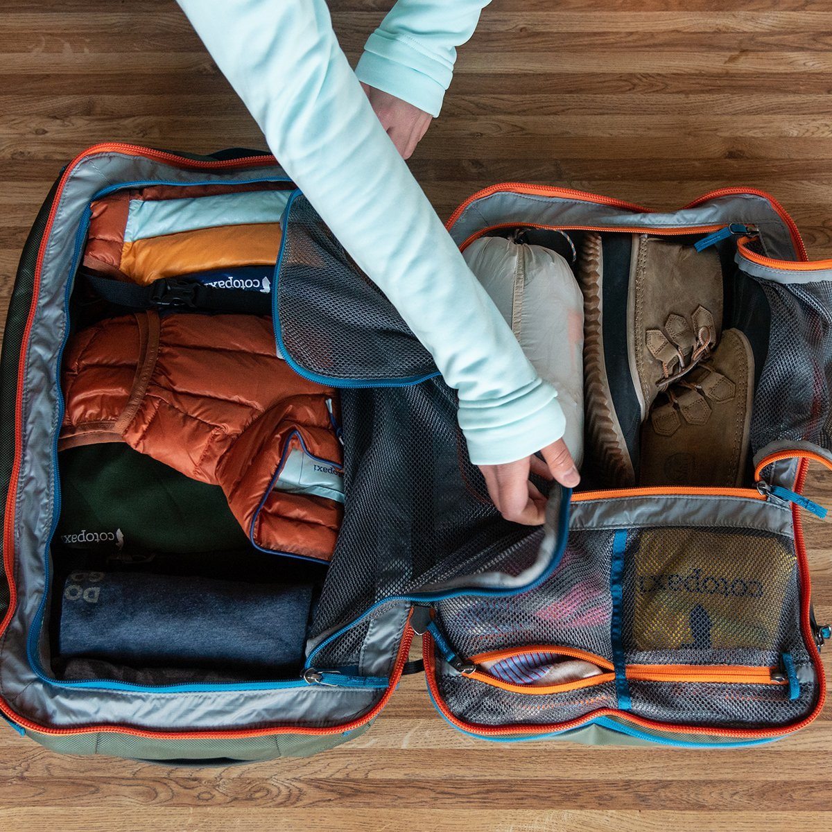 Cotopaxi Allpa 35L Pack interior Cotopaxi Allpa 35L Pack interior