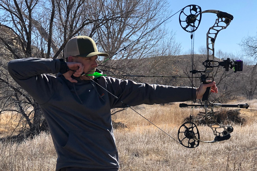 Shooting the Mathews Vertix bow Shooting the Mathews Vertix bow