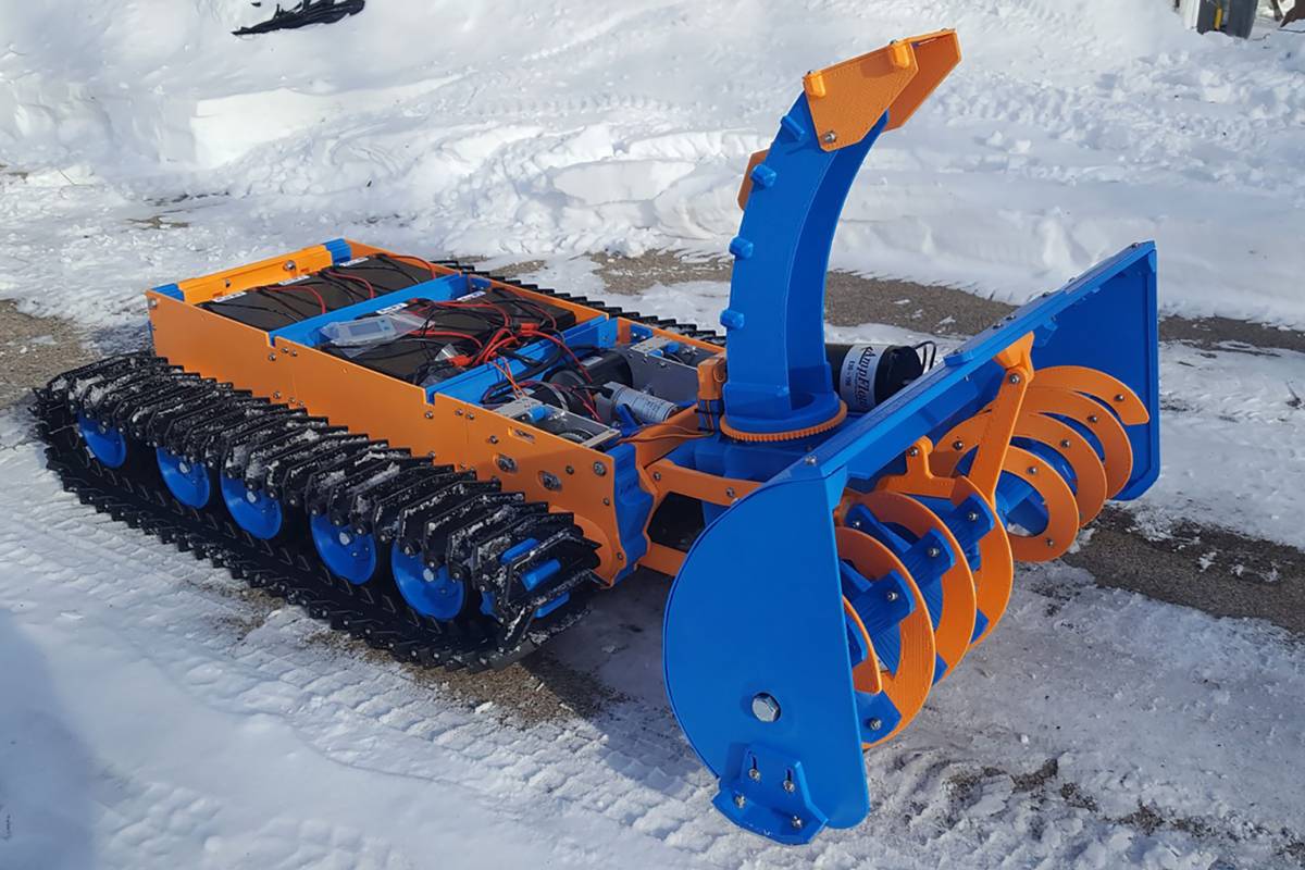 3D Print This RemoteControlled Snowblower GearJunkie
