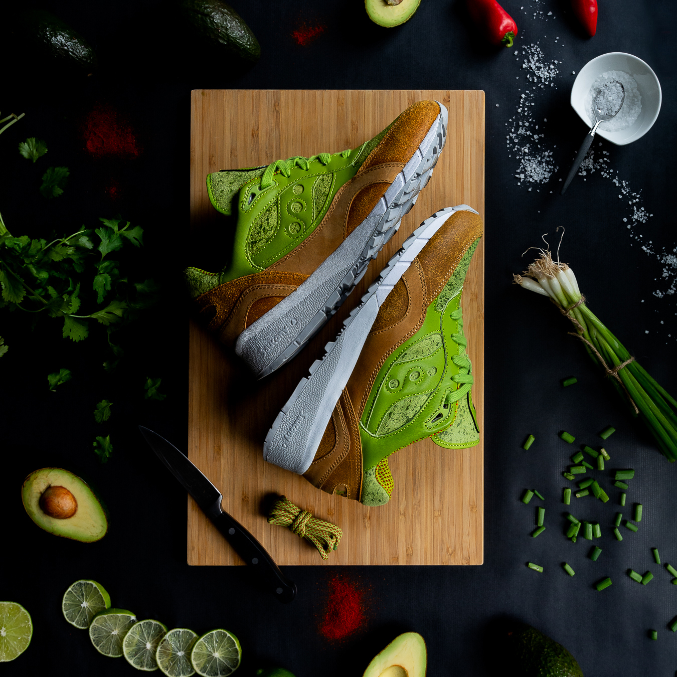 saucony shadow 6000 avacado toast