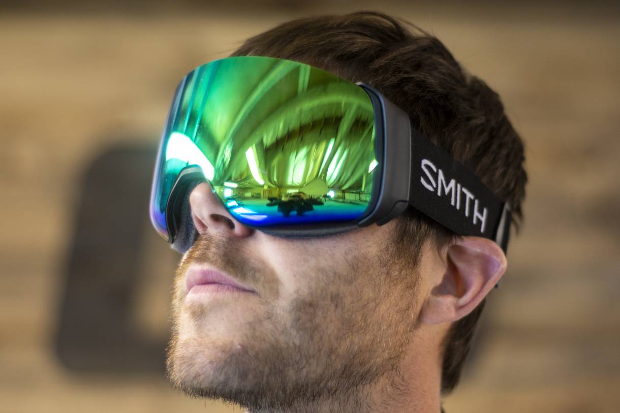 Smith 4D MAG Goggles Review Folded Lens Offers 25 More Vision