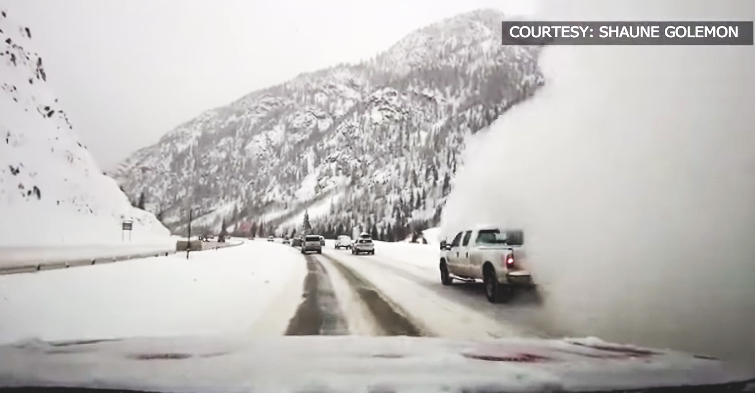 Watch: Dashcam Shows Cars Blasted by I-70 Avalanche
