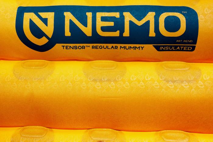 Nemo Tensor Ultralight Sleeping Pad baffles