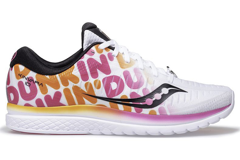 Saucony x Dunkin' Donuts Kinvara running shoe