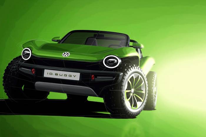 VW ID Dune Buggy green