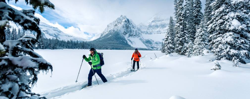 Top Picks: Holiday Gifts Under $50 Eric Hansen Snow Shoeing in the Mountains Winter Camping